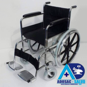 Silla de Ruedas Estándar de Aluminio