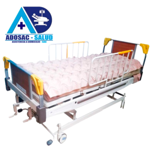 Cama Mecánica de 3 Manivelas 1 Tiempo