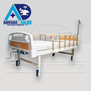 Cama Mecánica de 2 Manivelas Altura Fija China
